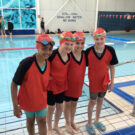 students in their swimming gear